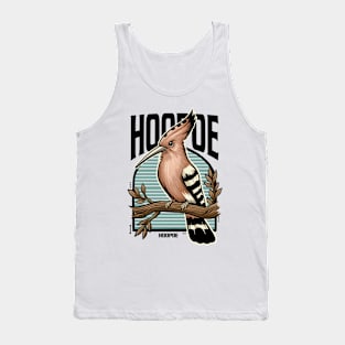 Hoopoe Bird Tank Top